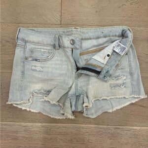 American Eagle Outfitters Light Wash Jean Shorts